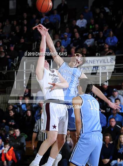 Thumbnail 3 in Pinckneyville vs Benton (Benton Invitational Tournament) photogallery.