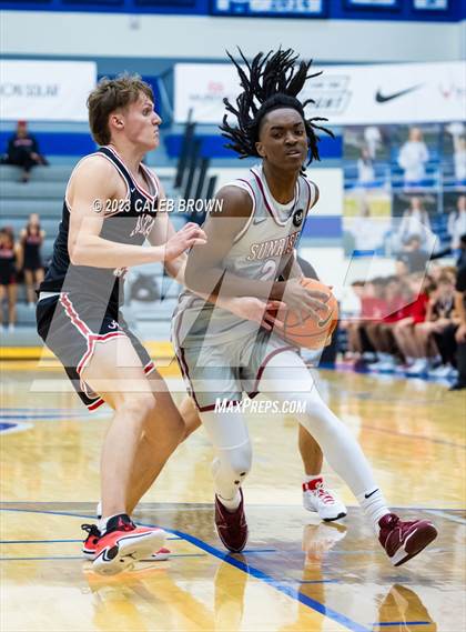 Thumbnail 2 in Alta vs. Sunrise Christian Academy (5 for the Fight Hoopfest) photogallery.