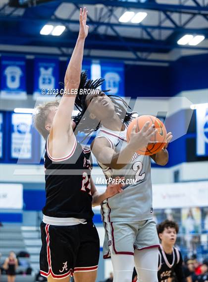 Thumbnail 3 in Alta vs. Sunrise Christian Academy (5 for the Fight Hoopfest) photogallery.