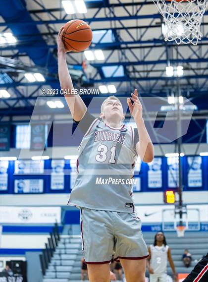 Thumbnail 2 in Alta vs. Sunrise Christian Academy (5 for the Fight Hoopfest) photogallery.