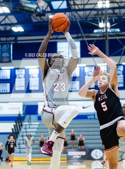 Thumbnail 3 in Alta vs. Sunrise Christian Academy (5 for the Fight Hoopfest) photogallery.