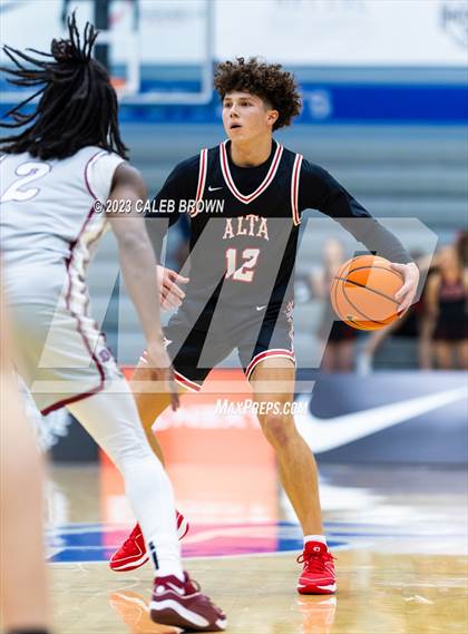 Thumbnail 2 in Alta vs. Sunrise Christian Academy (5 for the Fight Hoopfest) photogallery.