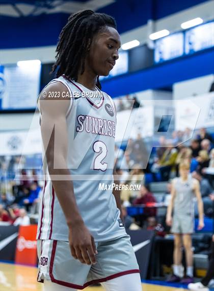 Thumbnail 2 in Alta vs. Sunrise Christian Academy (5 for the Fight Hoopfest) photogallery.