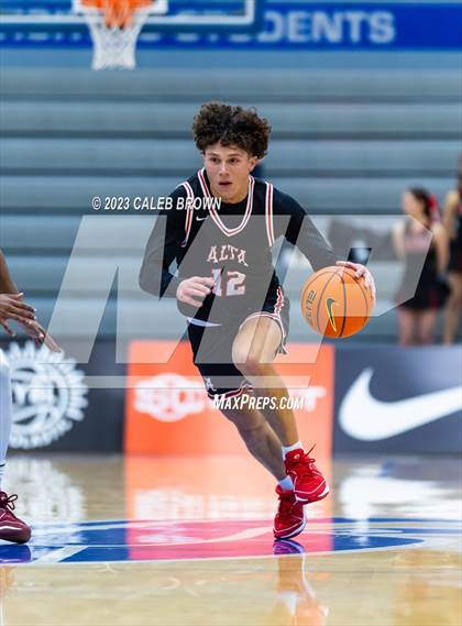 Thumbnail 2 in Alta vs. Sunrise Christian Academy (5 for the Fight Hoopfest) photogallery.