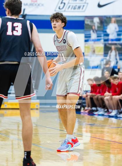 Thumbnail 3 in Alta vs. Sunrise Christian Academy (5 for the Fight Hoopfest) photogallery.
