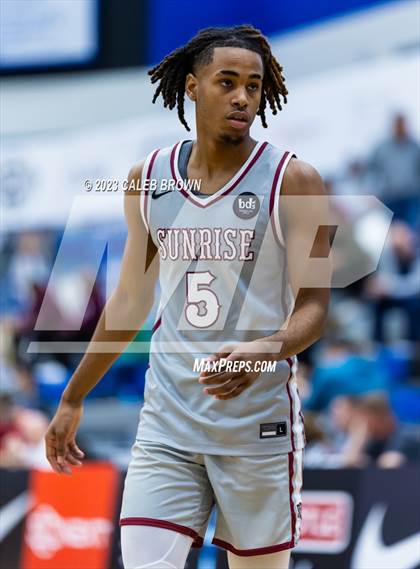 Thumbnail 2 in Alta vs. Sunrise Christian Academy (5 for the Fight Hoopfest) photogallery.