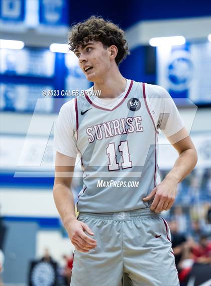 Thumbnail 1 in Alta vs. Sunrise Christian Academy (5 for the Fight Hoopfest) photogallery.