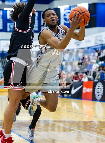 Thumbnail 1 in Alta vs. Sunrise Christian Academy (5 for the Fight Hoopfest) photogallery.