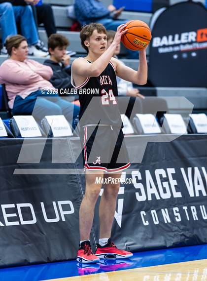 Thumbnail 2 in Alta vs. Sunrise Christian Academy (5 for the Fight Hoopfest) photogallery.
