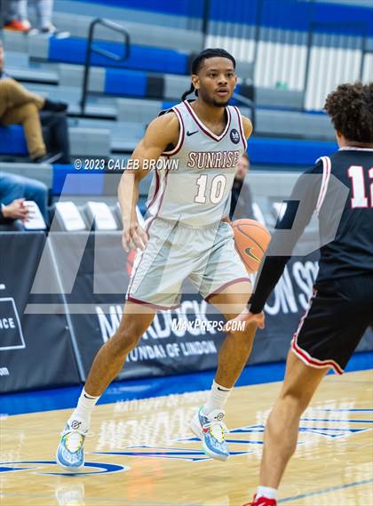 Thumbnail 1 in Alta vs. Sunrise Christian Academy (5 for the Fight Hoopfest) photogallery.