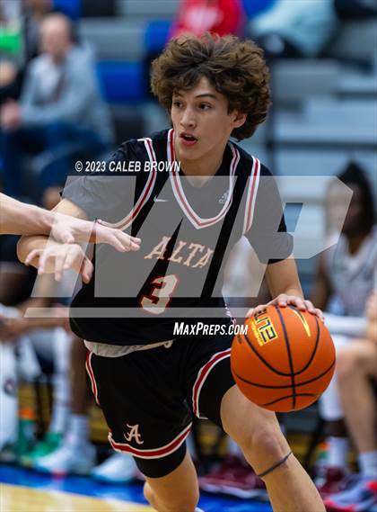 Thumbnail 1 in Alta vs. Sunrise Christian Academy (5 for the Fight Hoopfest) photogallery.