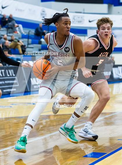 Thumbnail 3 in Alta vs. Sunrise Christian Academy (5 for the Fight Hoopfest) photogallery.