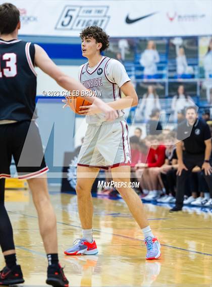 Thumbnail 2 in Alta vs. Sunrise Christian Academy (5 for the Fight Hoopfest) photogallery.
