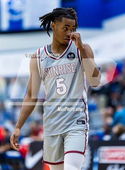 Thumbnail 3 in Alta vs. Sunrise Christian Academy (5 for the Fight Hoopfest) photogallery.