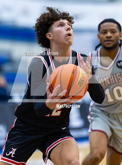 Thumbnail 3 in Alta vs. Sunrise Christian Academy (5 for the Fight Hoopfest) photogallery.