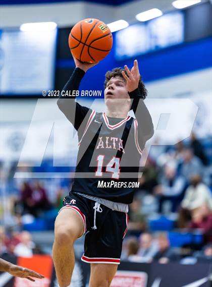 Thumbnail 1 in Alta vs. Sunrise Christian Academy (5 for the Fight Hoopfest) photogallery.