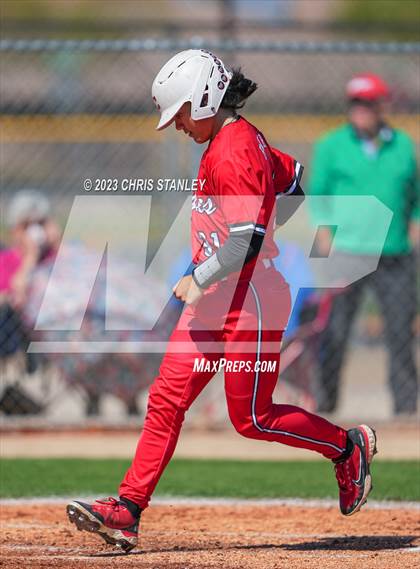 Thumbnail 3 in Prospect Ridge Academy vs. Arrowhead Christian(Coach Bob Tournament) photogallery.