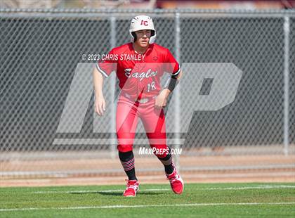 Thumbnail 2 in Prospect Ridge Academy vs. Arrowhead Christian(Coach Bob Tournament) photogallery.