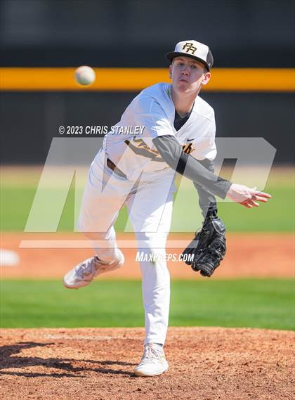 Thumbnail 2 in Prospect Ridge Academy vs. Arrowhead Christian(Coach Bob Tournament) photogallery.