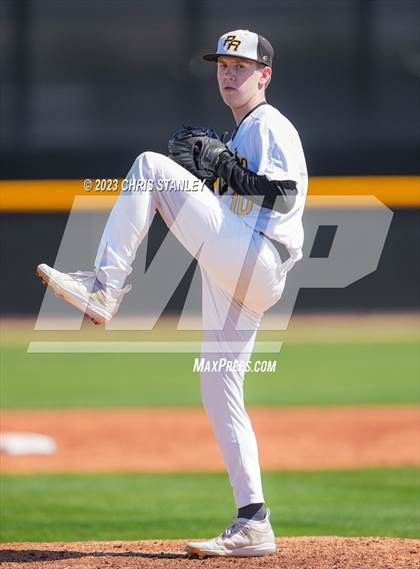 Thumbnail 3 in Prospect Ridge Academy vs. Arrowhead Christian(Coach Bob Tournament) photogallery.