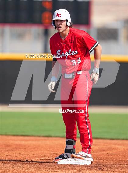 Thumbnail 3 in Prospect Ridge Academy vs. Arrowhead Christian(Coach Bob Tournament) photogallery.