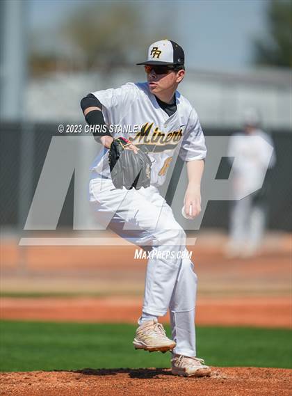 Thumbnail 3 in Prospect Ridge Academy vs. Arrowhead Christian(Coach Bob Tournament) photogallery.