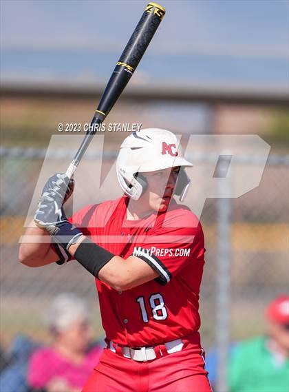 Thumbnail 1 in Prospect Ridge Academy vs. Arrowhead Christian(Coach Bob Tournament) photogallery.