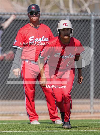 Thumbnail 1 in Prospect Ridge Academy vs. Arrowhead Christian(Coach Bob Tournament) photogallery.