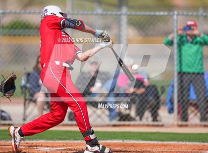 Thumbnail 2 in Prospect Ridge Academy vs. Arrowhead Christian(Coach Bob Tournament) photogallery.
