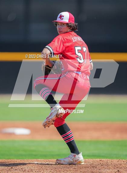 Thumbnail 2 in Prospect Ridge Academy vs. Arrowhead Christian(Coach Bob Tournament) photogallery.