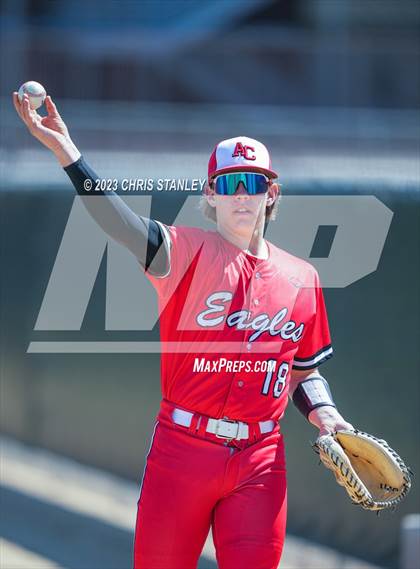 Thumbnail 1 in Prospect Ridge Academy vs. Arrowhead Christian(Coach Bob Tournament) photogallery.