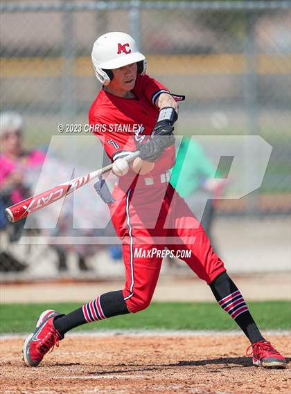 Thumbnail 1 in Prospect Ridge Academy vs. Arrowhead Christian(Coach Bob Tournament) photogallery.