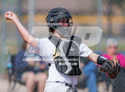 Thumbnail 3 in Prospect Ridge Academy vs. Arrowhead Christian(Coach Bob Tournament) photogallery.