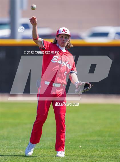 Thumbnail 1 in Prospect Ridge Academy vs. Arrowhead Christian(Coach Bob Tournament) photogallery.