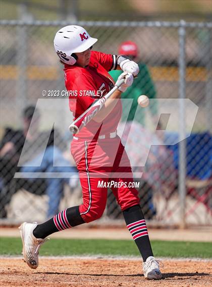 Thumbnail 2 in Prospect Ridge Academy vs. Arrowhead Christian(Coach Bob Tournament) photogallery.