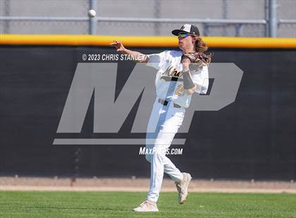 Thumbnail 1 in Prospect Ridge Academy vs. Arrowhead Christian(Coach Bob Tournament) photogallery.