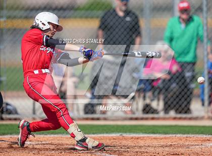 Thumbnail 2 in Prospect Ridge Academy vs. Arrowhead Christian(Coach Bob Tournament) photogallery.