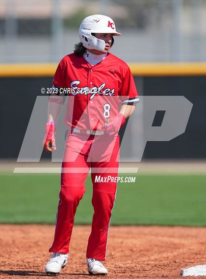 Thumbnail 3 in Prospect Ridge Academy vs. Arrowhead Christian(Coach Bob Tournament) photogallery.