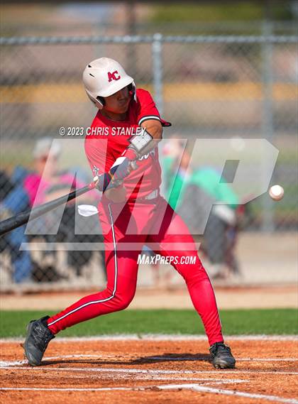 Thumbnail 2 in Prospect Ridge Academy vs. Arrowhead Christian(Coach Bob Tournament) photogallery.
