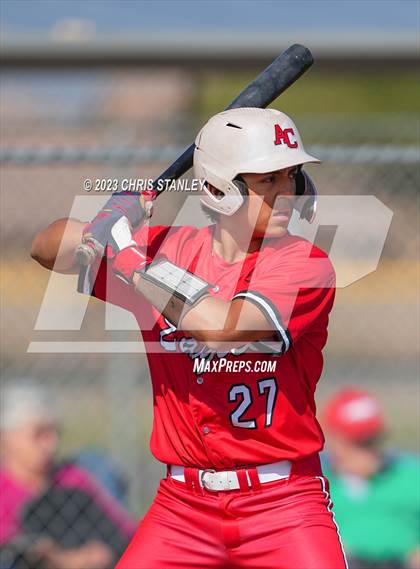 Thumbnail 1 in Prospect Ridge Academy vs. Arrowhead Christian(Coach Bob Tournament) photogallery.