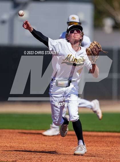 Thumbnail 1 in Prospect Ridge Academy vs. Arrowhead Christian(Coach Bob Tournament) photogallery.