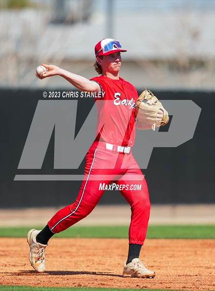 Thumbnail 1 in Prospect Ridge Academy vs. Arrowhead Christian(Coach Bob Tournament) photogallery.