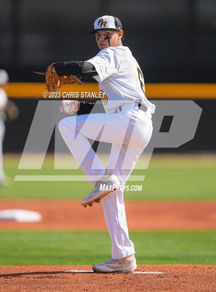 Thumbnail 2 in Prospect Ridge Academy vs. Arrowhead Christian(Coach Bob Tournament) photogallery.