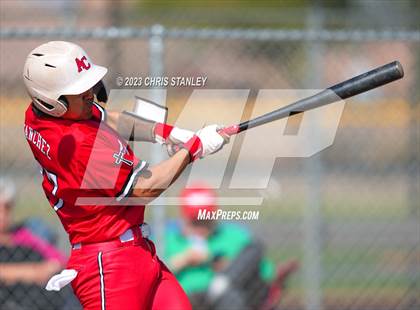 Thumbnail 1 in Prospect Ridge Academy vs. Arrowhead Christian(Coach Bob Tournament) photogallery.