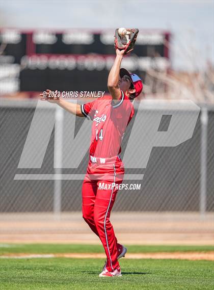 Thumbnail 3 in Prospect Ridge Academy vs. Arrowhead Christian(Coach Bob Tournament) photogallery.