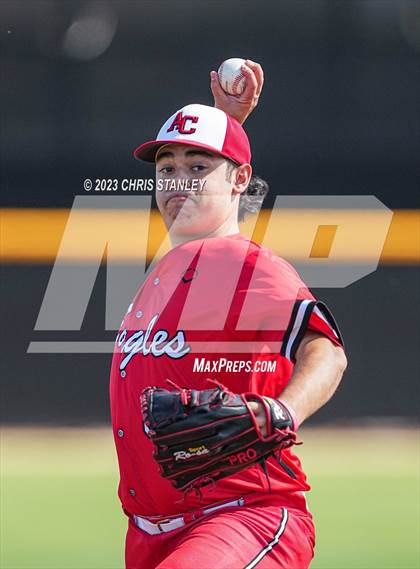Thumbnail 1 in Prospect Ridge Academy vs. Arrowhead Christian(Coach Bob Tournament) photogallery.