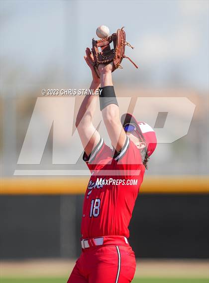 Thumbnail 2 in Prospect Ridge Academy vs. Arrowhead Christian(Coach Bob Tournament) photogallery.
