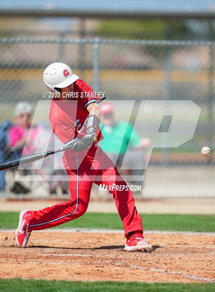 Thumbnail 2 in Prospect Ridge Academy vs. Arrowhead Christian(Coach Bob Tournament) photogallery.