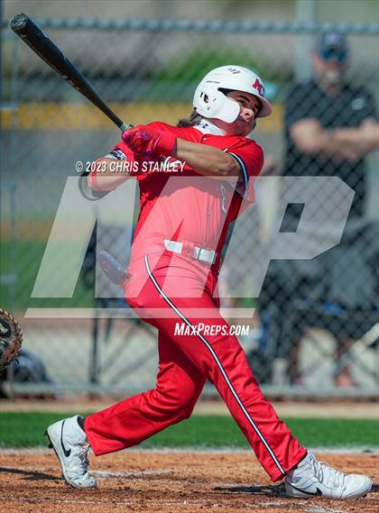 Thumbnail 1 in Prospect Ridge Academy vs. Arrowhead Christian(Coach Bob Tournament) photogallery.