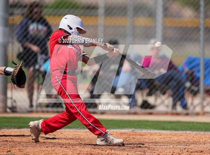 Thumbnail 3 in Prospect Ridge Academy vs. Arrowhead Christian(Coach Bob Tournament) photogallery.